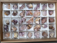 Natural Mixed Spirit Quartz Crystals x 35 From South Africa
