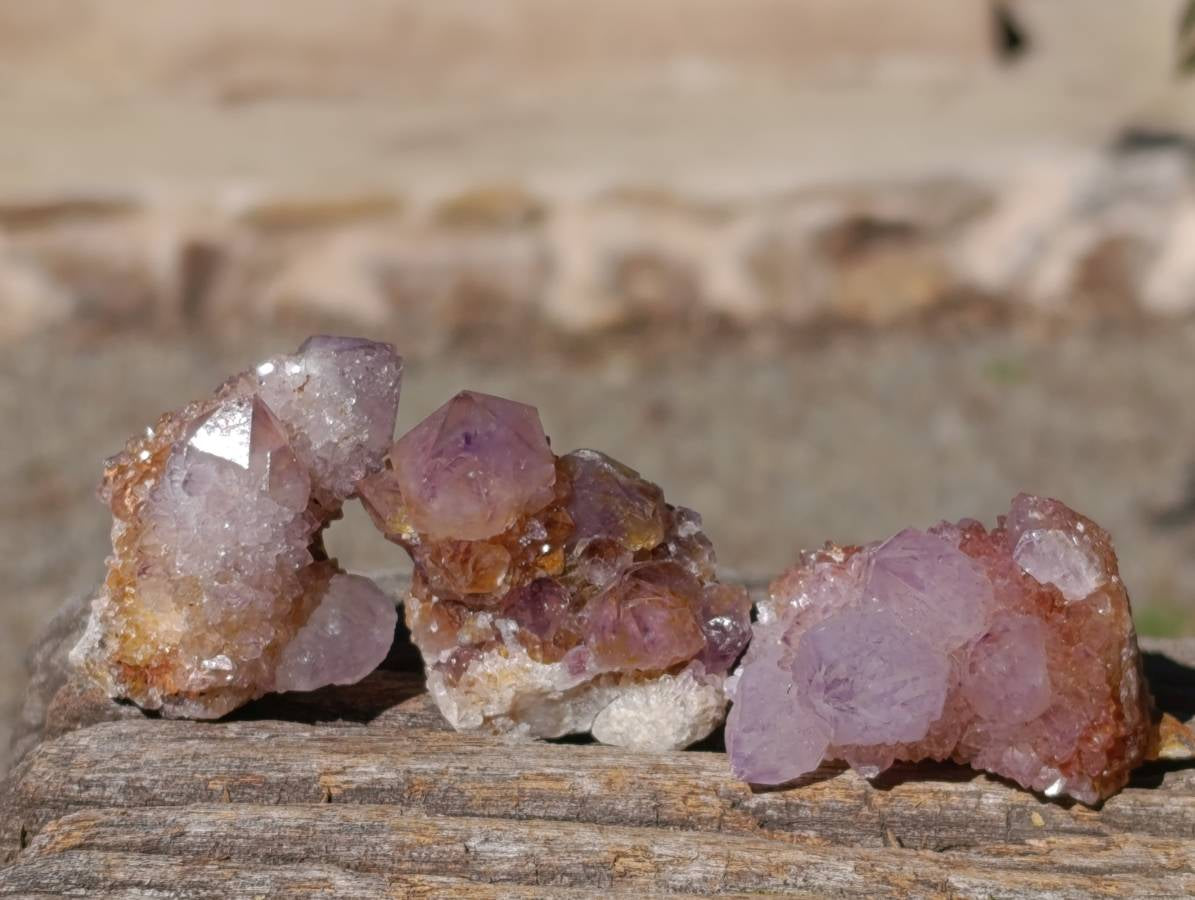 Natural Mixed Spirit Quartz Crystals x 35 From South Africa - Toprock Gemstones and Minerals 