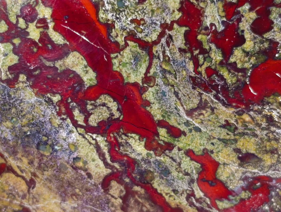 Natural Bastite Dragon Bloodstone Points x 2 From South Africa - Toprock Gemstones and Minerals 