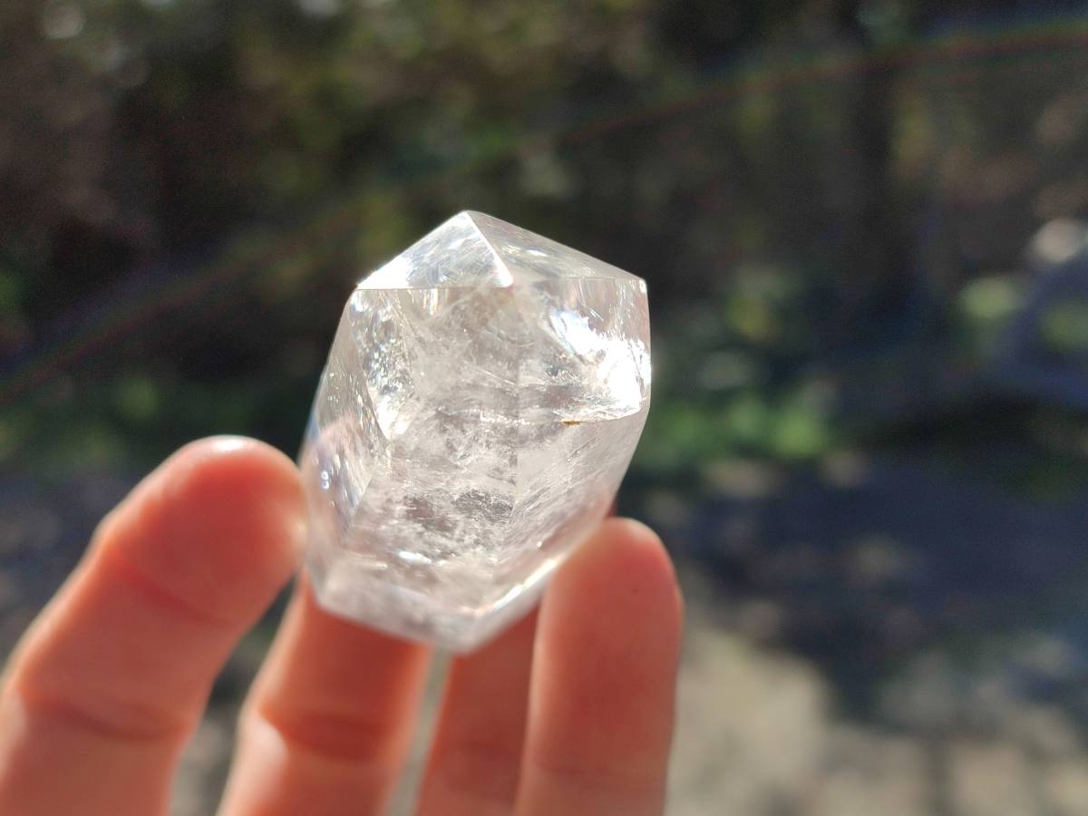 Polished Clear Quartz Crystals x 12 From Madagascar - Toprock Gemstones and Minerals 