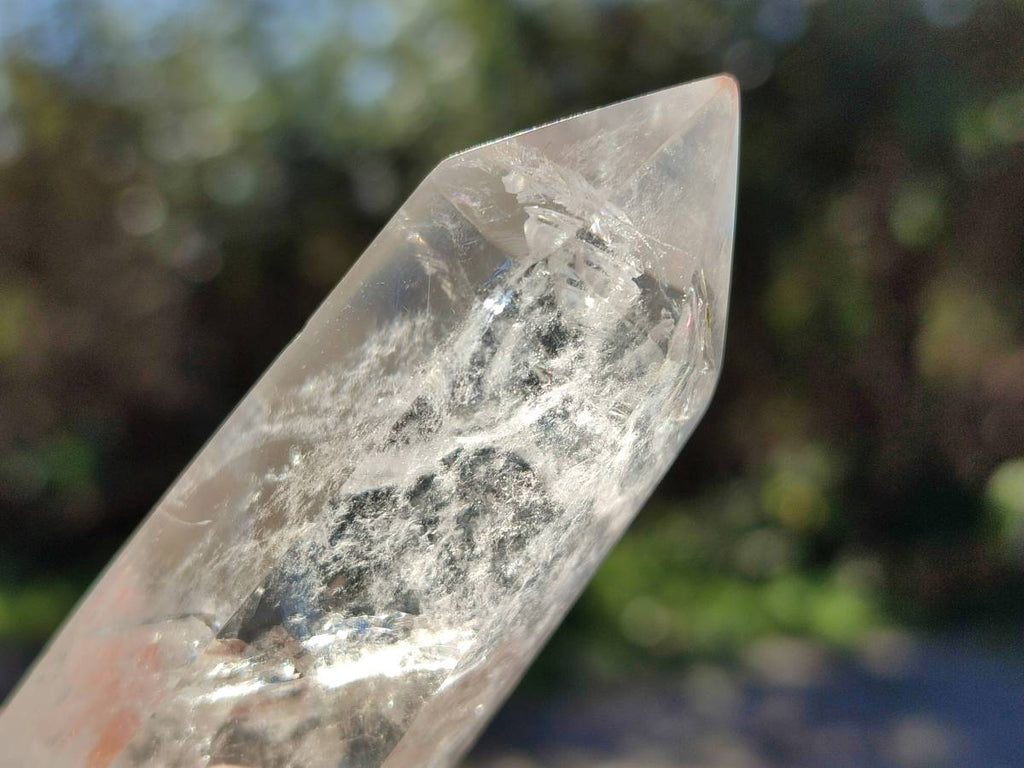 Polished Clear Quartz Crystals x 12 From Madagascar - Toprock Gemstones and Minerals 