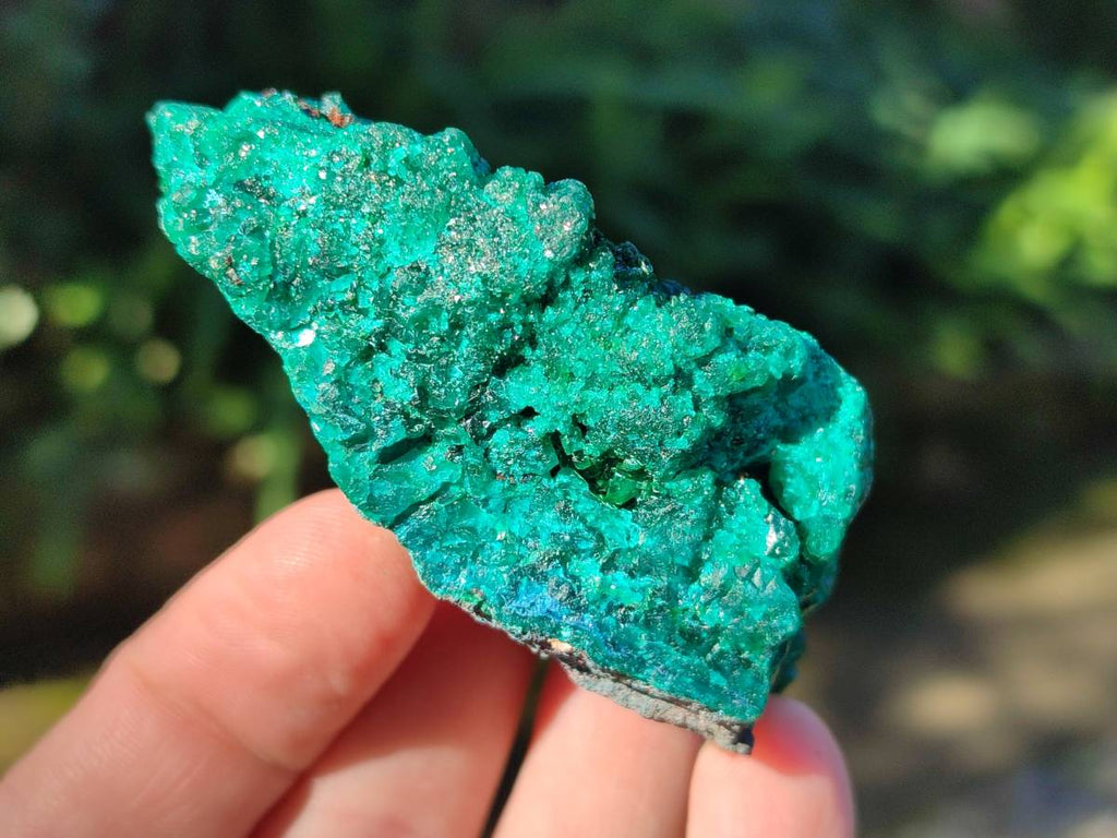 Natural Dioptase Crystals on Dolomite Matrix Specimens x 6 From Likasi, Congo - Toprock Gemstones and Minerals 