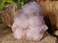 Natural A Grade Sunburst Amethyst Spirit Quartz Cluster x 1 From Boekenhouthoek, South Africa