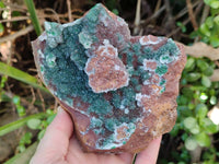 Natural Ball Malachite On Dolomite Matrix Specimens x 2 From Kambove, Congo