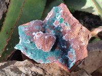 Natural Ball Malachite On Dolomite Matrix Specimens x 2 From Kambove, Congo