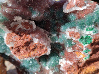 Natural Ball Malachite On Dolomite Matrix Specimens x 2 From Kambove, Congo
