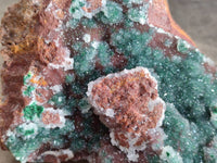 Natural Ball Malachite On Dolomite Matrix Specimens x 2 From Kambove, Congo