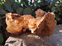 Natural Golden Limonite Quartz Specimens x 3 From Zambia