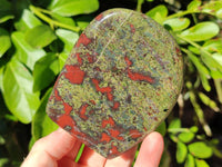 Polished Bastite Dragons Blood Standing Free Forms x 2 From Tshipise, South Africa - Toprock Gemstones and Minerals 