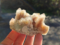 Natural Golden Limonite Fairy Spirit Quartz Clusters x 35 From Boekenhouthoek, South Africa