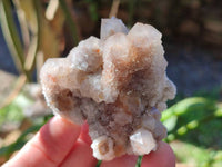 Natural Golden Limonite Fairy Spirit Quartz Clusters x 35 From Boekenhouthoek, South Africa