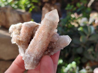 Natural Golden Limonite Fairy Spirit Quartz Clusters x 35 From Boekenhouthoek, South Africa