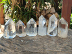 Polished Clear Quartz Crystals x 12 From Madagascar - Toprock Gemstones and Minerals 