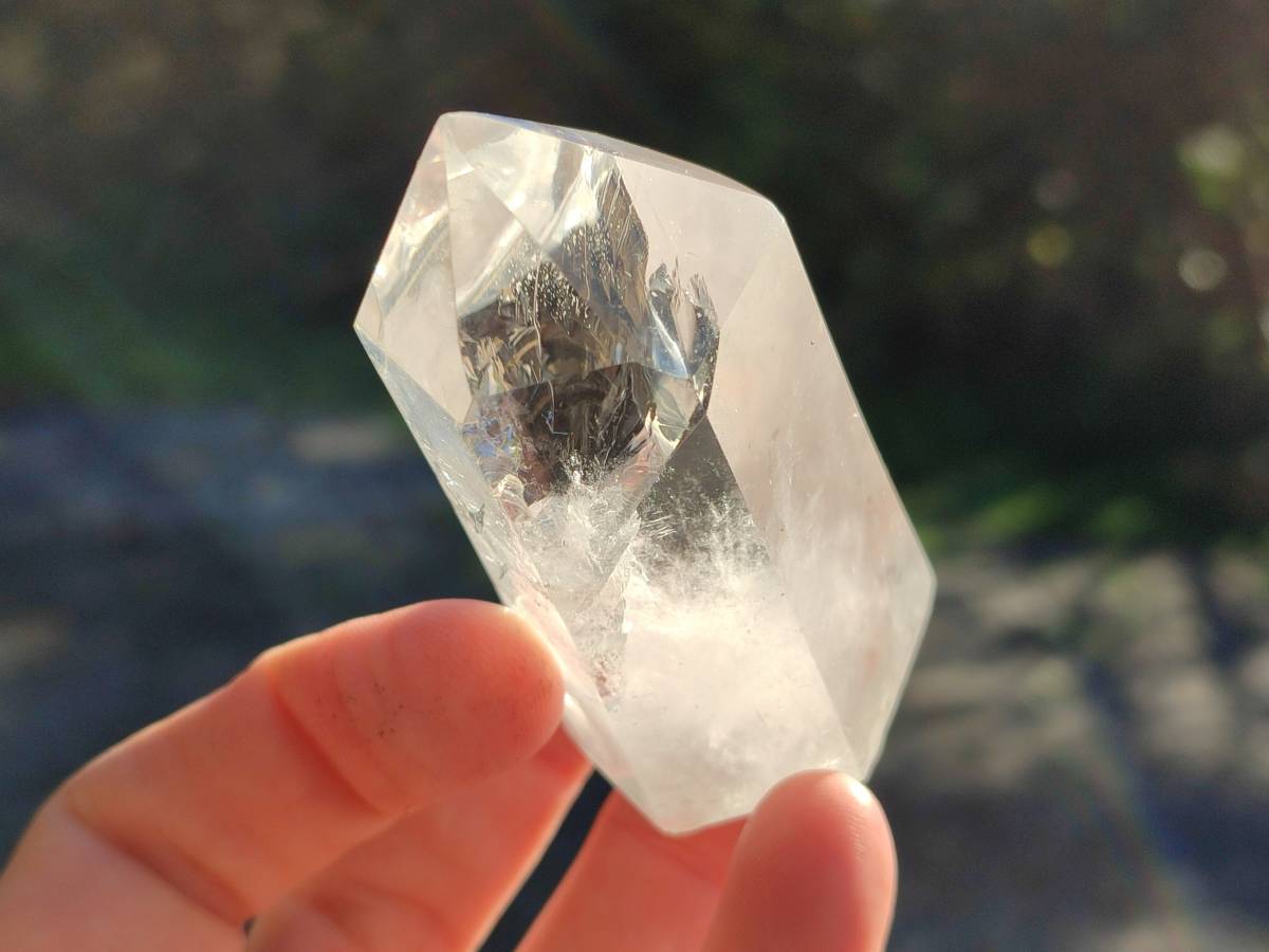 Polished Clear Quartz Crystals x 12 From Madagascar - Toprock Gemstones and Minerals 