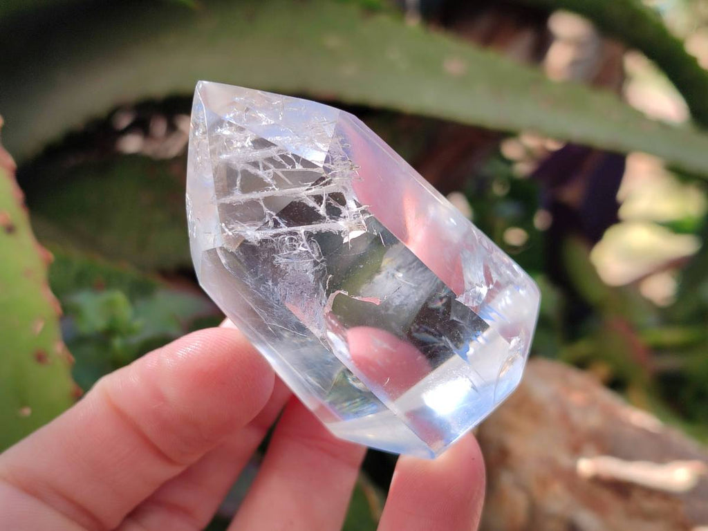 Polished Clear Quartz Crystals x 12 From Madagascar - Toprock Gemstones and Minerals 