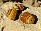 Polished Tiger's Eye Tumbled Stones x 35 From Prieska, South Africa - Toprock Gemstones and Minerals 