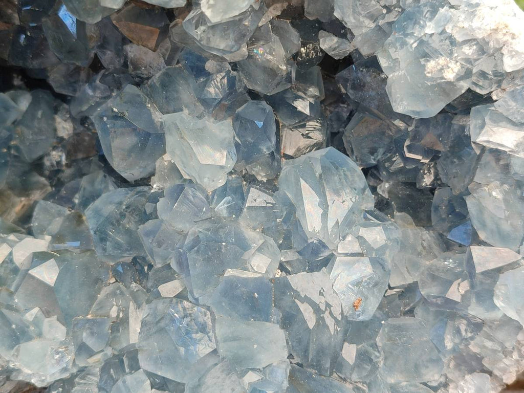 Natura Celestite Geode Specimen x 1 From Sakoany, Madagascar - Toprock Gemstones and Minerals 
