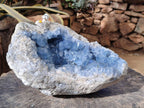 Natura Celestite Geode Specimen x 1 From Sakoany, Madagascar - Toprock Gemstones and Minerals 