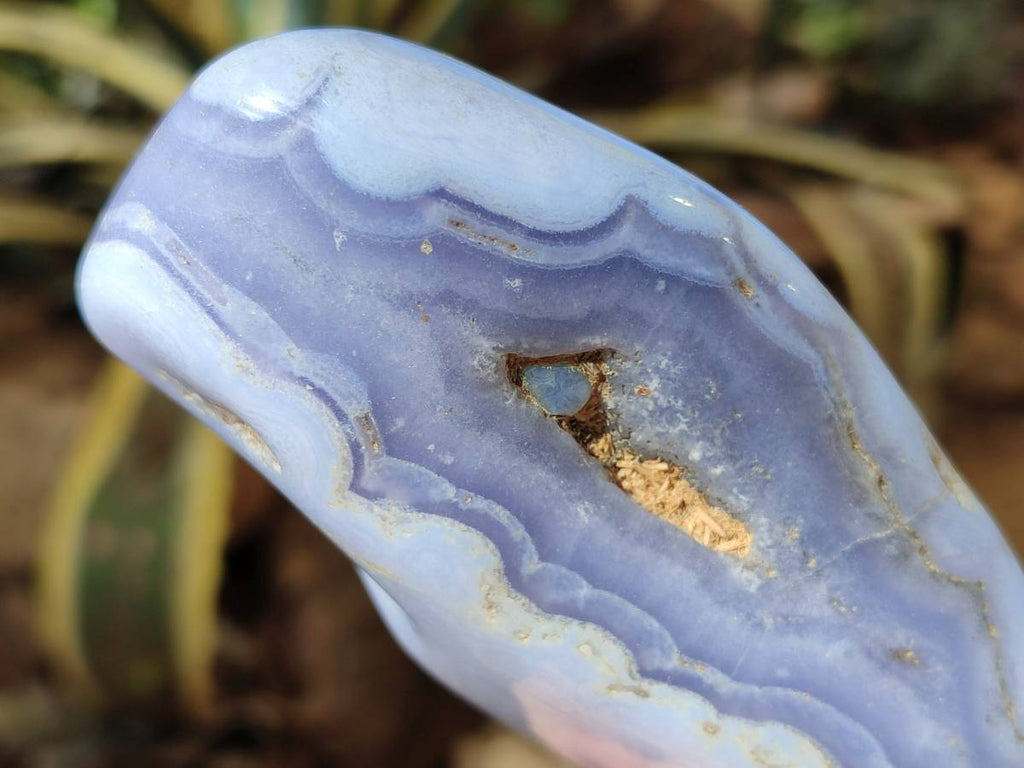 Polished Large Blue Lace Agate Free Forms x 6 From Nsanje, Malawi - Toprock Gemstones and Minerals 