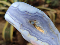 Polished Large Blue Lace Agate Free Forms x 6 From Nsanje, Malawi