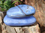Polished Large Blue Lace Agate Free Forms x 6 From Nsanje, Malawi - Toprock Gemstones and Minerals 
