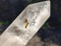 Polished Rainbow Veil Quartz Crystals x 3 From Madagascar