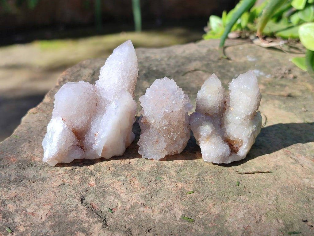 Natural Amethyst Spirit Quartz Clusters x 35 From Boekenhouthoek, South Africa - Toprock Gemstones and Minerals 