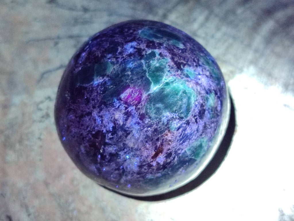 Polished Emerald Mica In Spheres x 3 From Mutoko, Zimbabwe - Toprock Gemstones and Minerals 