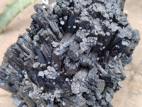 Natural Schorl Black Tourmaline with Smokey Quartz and Orthoclase Matrix Specimens x 2 From Namibia - Toprock Gemstones and Minerals 