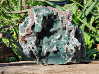 Natural Exquisite Drusy Quartz Coated Ball Malachite Stalactites On Dolomite Matrix Specimen x 1 From Kambove, Congo - Toprock Gemstones and Minerals 