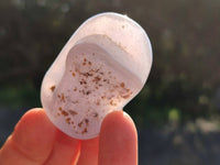 Polished Blue Lace Agate Tumbled Stones x 20 From Nsanje, Malawi