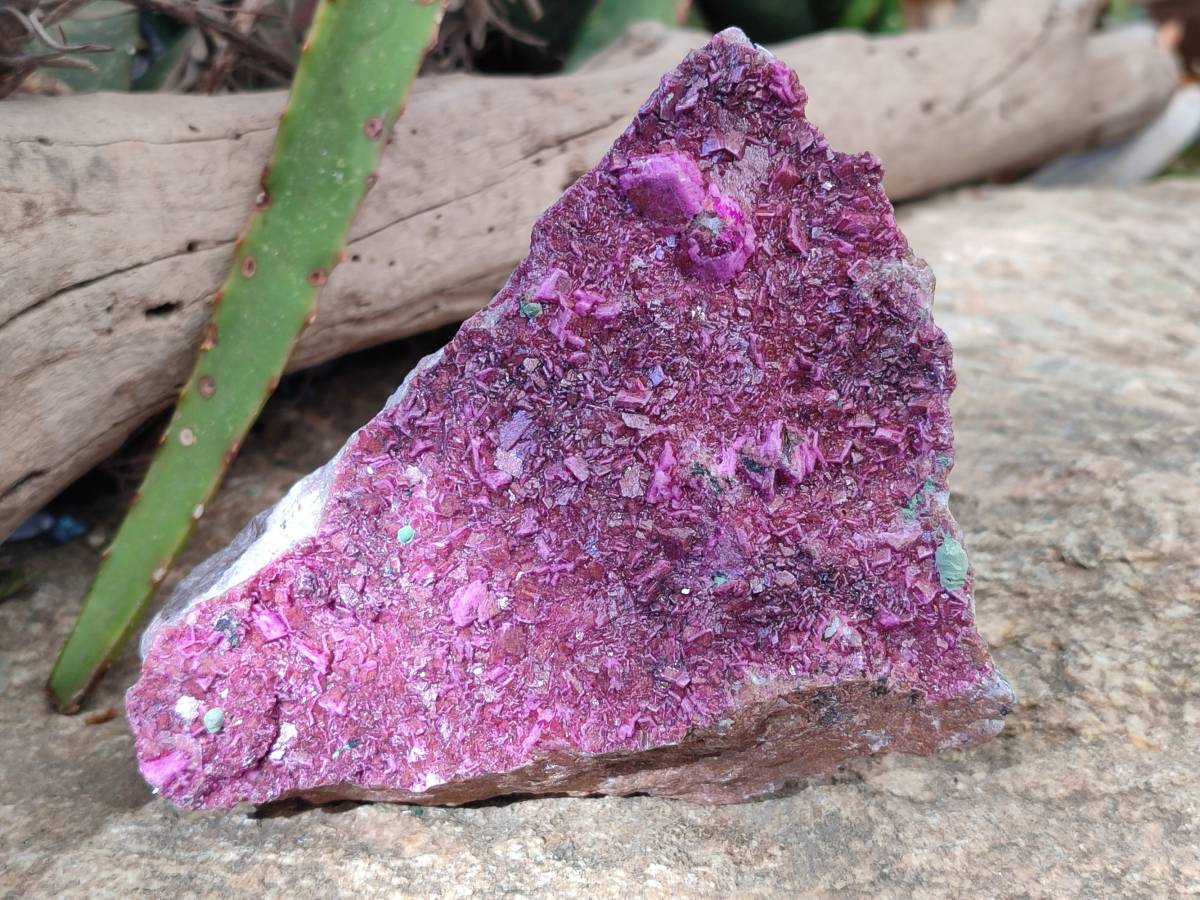 Natural Drusy Salrose on Dolomite Matrix Specimens x 3 From Kakanda, Congo - Toprock Gemstones and Minerals 