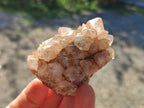 Natural Golden Limonite Quartz Clusters x 28 From Solwezi, Zambia - Toprock Gemstones and Minerals 