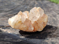 Natural Golden Limonite Quartz Clusters x 28 From Solwezi, Zambia - Toprock Gemstones and Minerals 