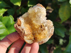 Natural Golden Limonite Quartz Clusters x 24 From Solwezi, Zambia - Toprock Gemstones and Minerals 