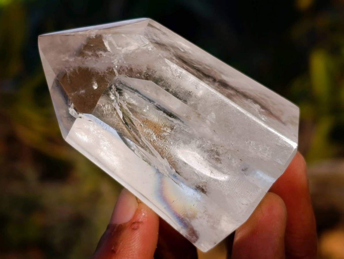 Polished Clear Quartz Crystals x 12 From Madagascar - Toprock Gemstones and Minerals 