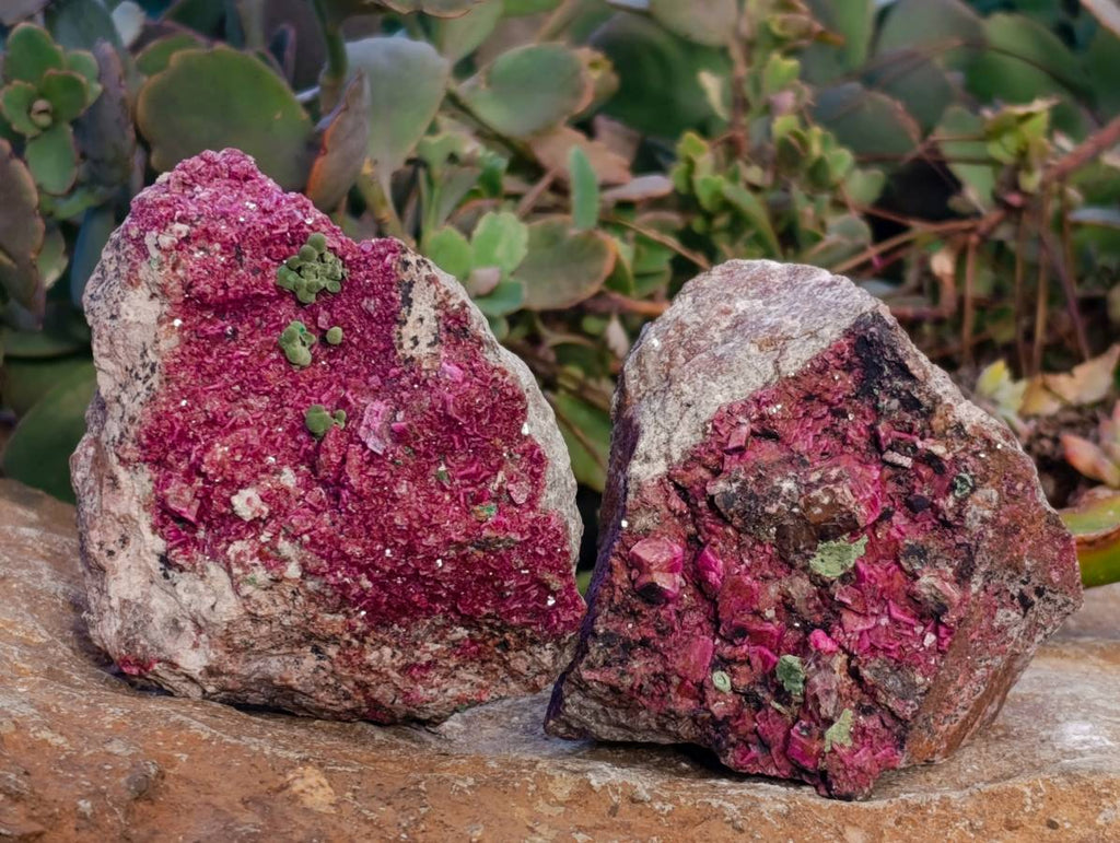 Natural Salrose Cobaltion Dolomite Specimens x 3 From Kakanda, Congo - Toprock Gemstones and Minerals 