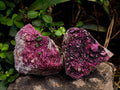 Natural Salrose Cobaltion Dolomite Specimens x 3 From Kakanda, Congo - Toprock Gemstones and Minerals 