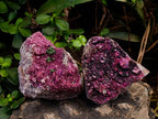 Natural Salrose Cobaltion Dolomite Specimens x 3 From Kakanda, Congo - Toprock Gemstones and Minerals 