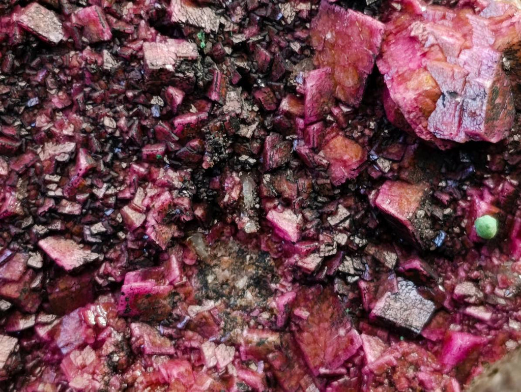 Natural Salrose Cobaltion Dolomite Specimens x 3 From Kakanda, Congo - Toprock Gemstones and Minerals 