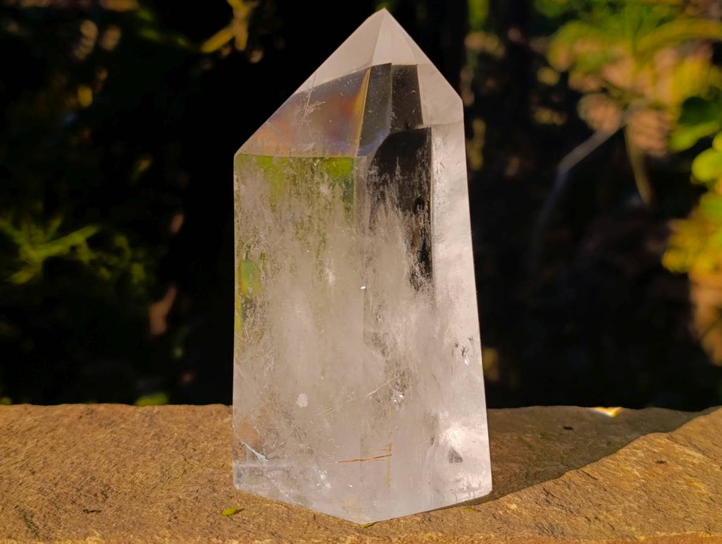 Polished Clear Quartz Crystals x 2 From Madagascar - Toprock Gemstones and Minerals 