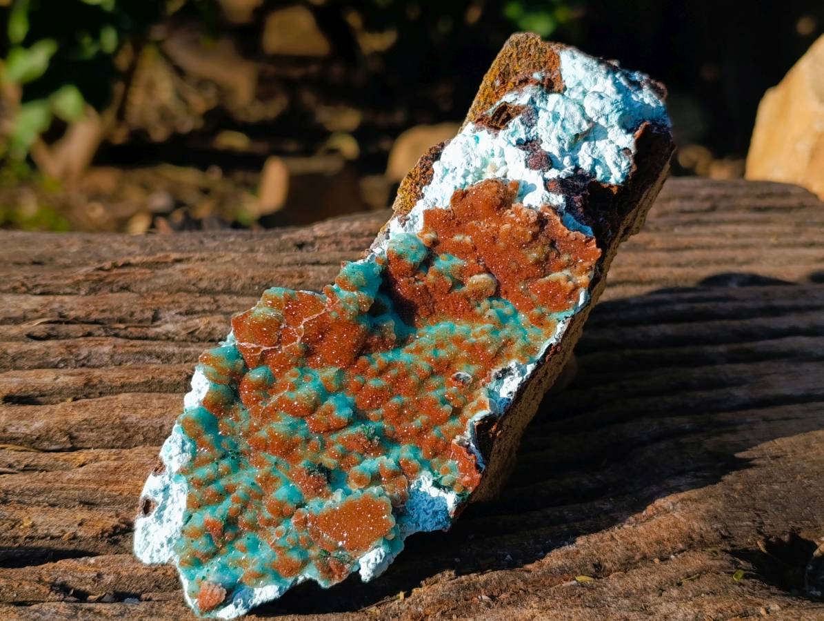 Natural Drusy Coated Chrysocolla with Malachite x 2 From Lupoto Mine, Congo - Toprock Gemstones and Minerals 