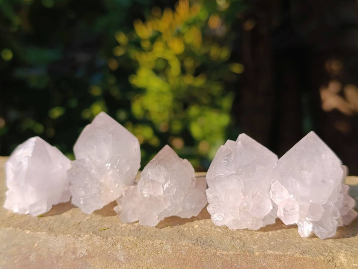 Natural Amethyst Spirit Quartz Crystals x 35 From South Africa - Toprock Gemstones and Minerals 