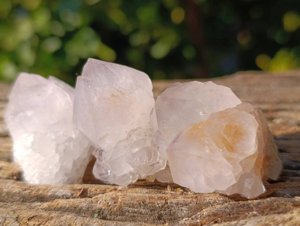 Natural Amethyst Spirit Quartz Crystals x 35 From South Africa - Toprock Gemstones and Minerals 
