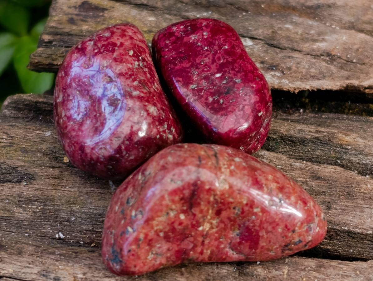 Polished Red Cherry Quartz Tumbled Stones - Sold Per Kg - From South Africa - Toprock Gemstones and Minerals 