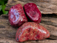 Polished Red Cherry Quartz Tumbled Stones - Sold Per Kg - From South Africa - Toprock Gemstones and Minerals 