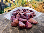 Polished Red Cherry Quartz Tumbled Stones - Sold Per Kg - From South Africa - Toprock Gemstones and Minerals 