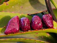 Polished Red Cherry Quartz Tumbled Stones - Sold Per Kg - From South Africa - Toprock Gemstones and Minerals 