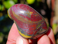 Polished Banded Tiger Iron Tumbled Stones - Sold Per Kg -  From South Africa - Toprock Gemstones and Minerals 