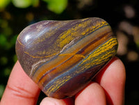 Polished Banded Tiger Iron Tumbled Stones - Sold Per Kg -  From South Africa - Toprock Gemstones and Minerals 